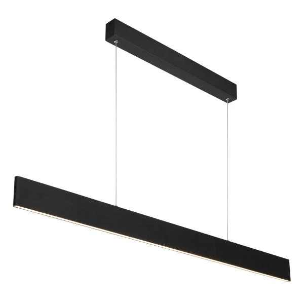 Lucide RAYA LED - Lámpara colgante - LED Regul. - 1x36W 2700K - Negro - detalle 3